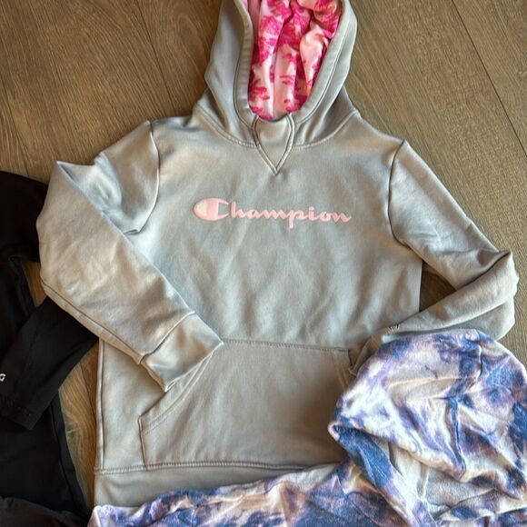 ((6 PIECE)) GIRLS HOODIES AND SHIRTS ADIDAS CHAMPION ABERCROMBIE ETC SIZE SM 7/8 - Picture 5 of 7